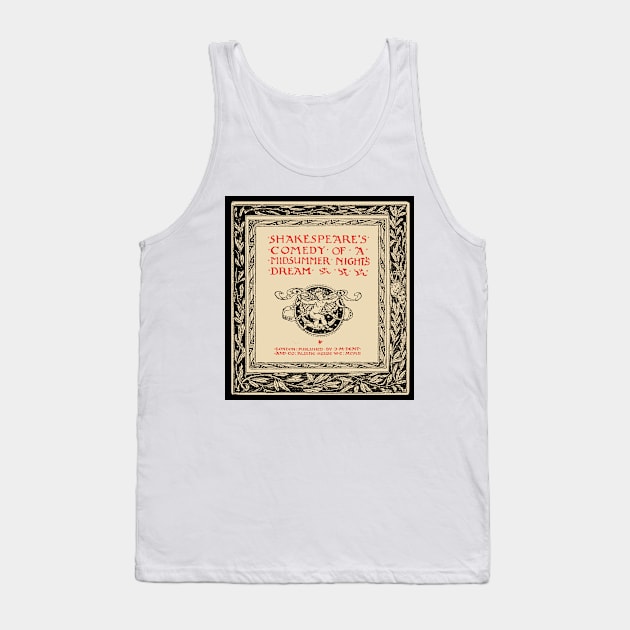 Shakespeares Comedy of A Midsummer Nights Dream | Tudor Tank Top by wildtribe